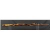 Antique Folk Art Diamond Willow Walking Stick
