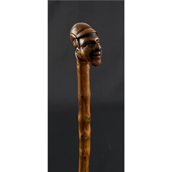Antique Ottoman Empire Horse Jockey Walking Stick
