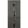 Folk Art Ebony Black Americana Walking Stick Cane