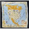Texas Brags Map Of North America Bandana