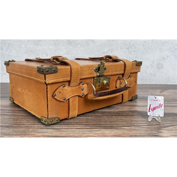 Artesania Exposito Leather Shotgun Cartridge Case