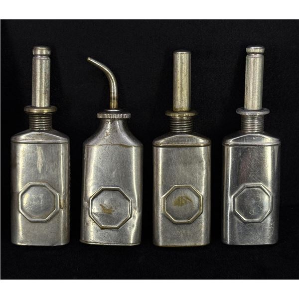 Antique Thumb Press Oil Cans