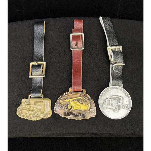 Grouping of Heavy Equipment Watch Fobs