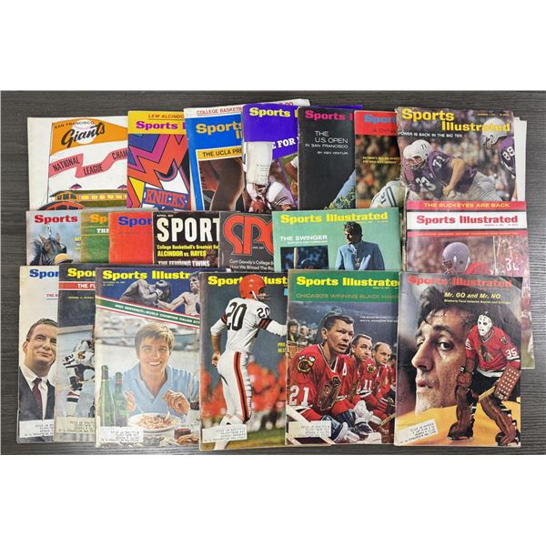 1960's and 70's Sports Illustrated Magazines