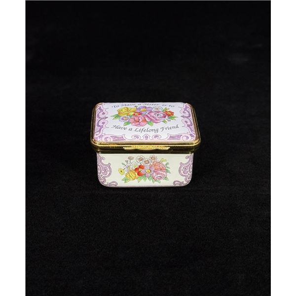 Halcyon Days Enamels Trinket Box