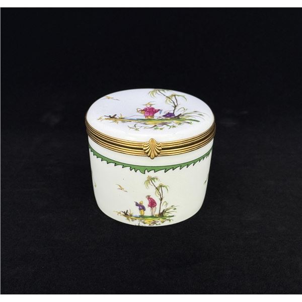 A. Raynaud & Co. Limoges Porcelain Trinket Box