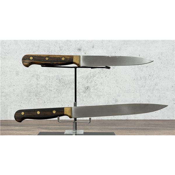 Pair of Antique Kitchen Chefs Knives