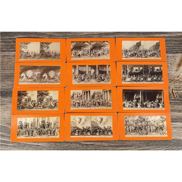 Antique Underwood Fresco Painting Stereoviews