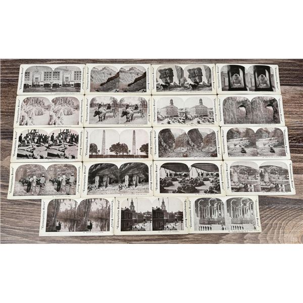 Antique Cosmopolitan Series Stereoviews