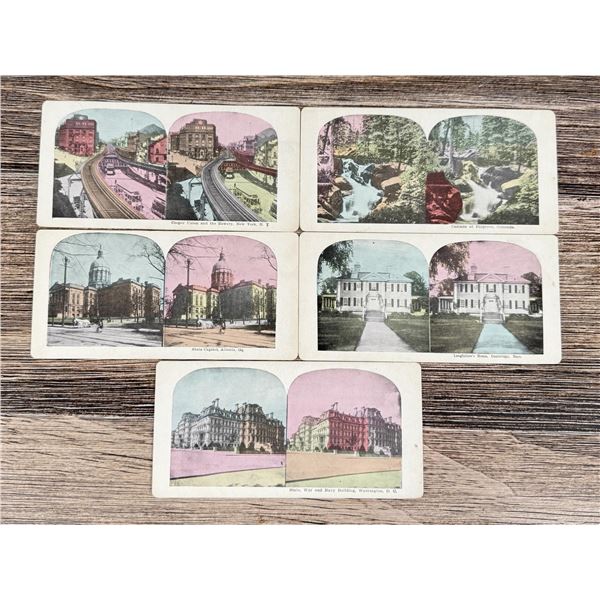 Group Of Anaglyph Stereoviews