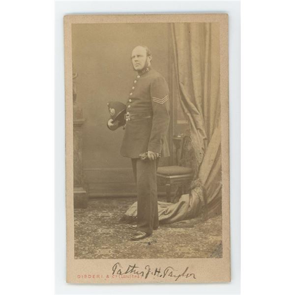 Disderi Studio London Named Police Officer CDV