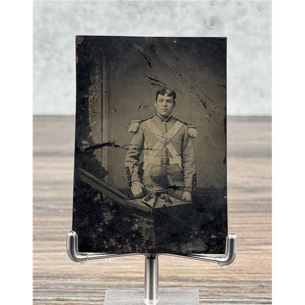 Civil War Cadet Tintype Photo