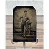 Image 1 : Railroad Conductor Occupational Tintype Photo