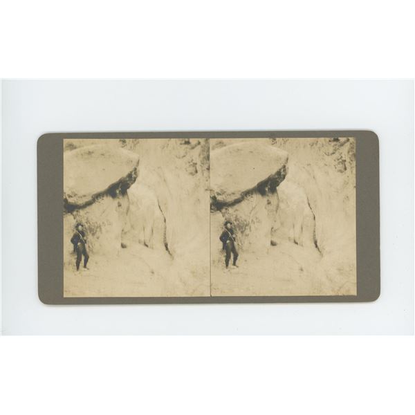 Scotts Canyon Death Valley California Stereoview