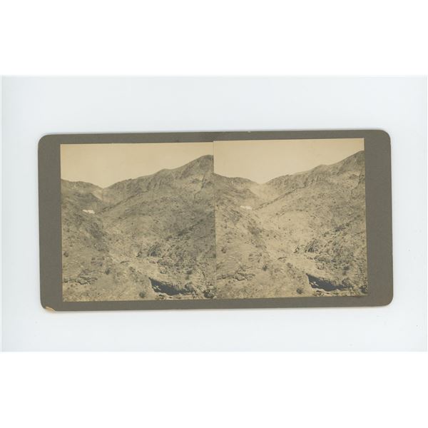 Prospector Camp Death Valley California Stereoview