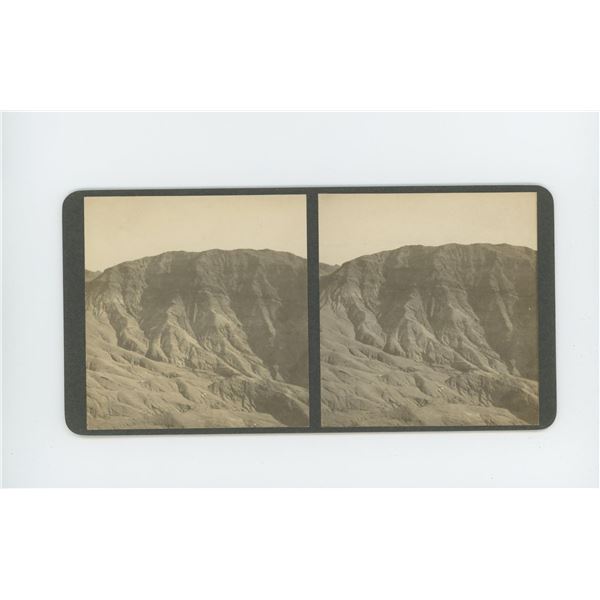 Gold Basin Death Valley California Stereoview
