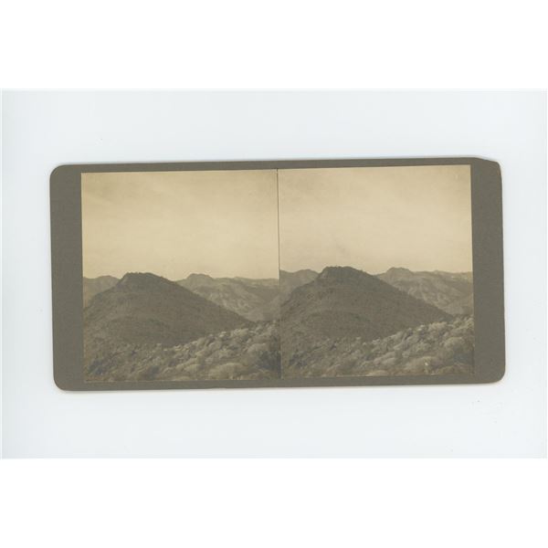Hog Back Ridge Death Valley California Stereoview