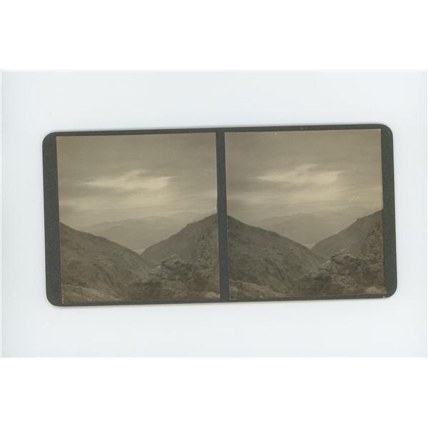 Mining Camp Death Valley California Stereoview