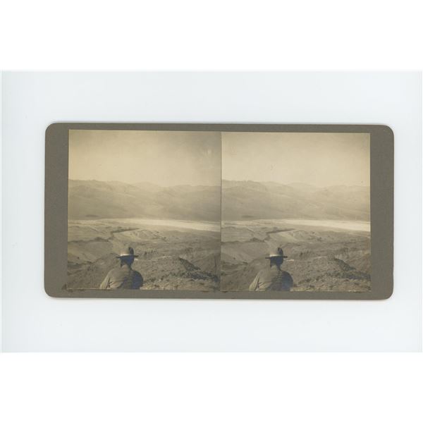 Death Valley California Gold Mining Stereoview