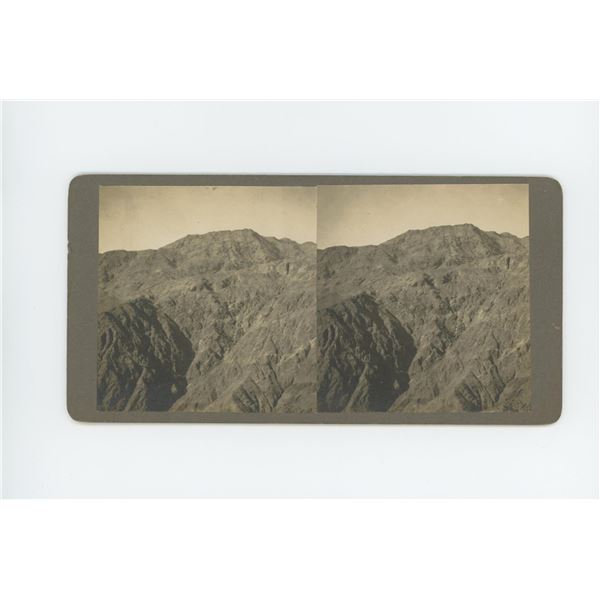 Gold Mountain Death Valley California Stereoview