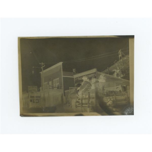 Rawhide Nevada Mining Town Photo Negative
