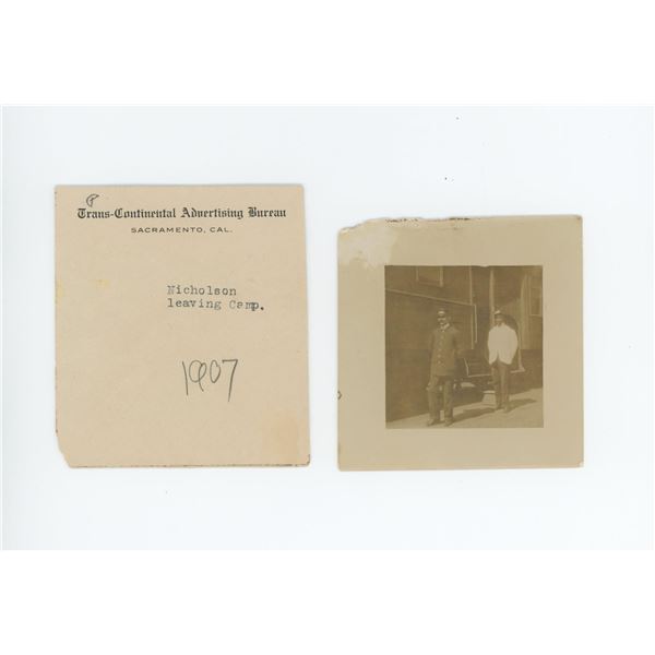 Postmaster Nicholson Rawhide Nevada Photo