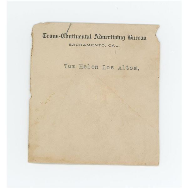 Sweethearts Photo Negative Los Altos California