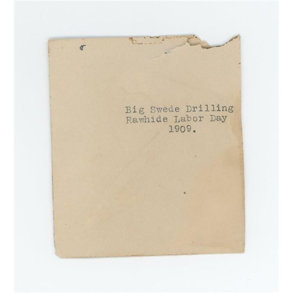 Named Man Drilling Contest Rawhide Nevada