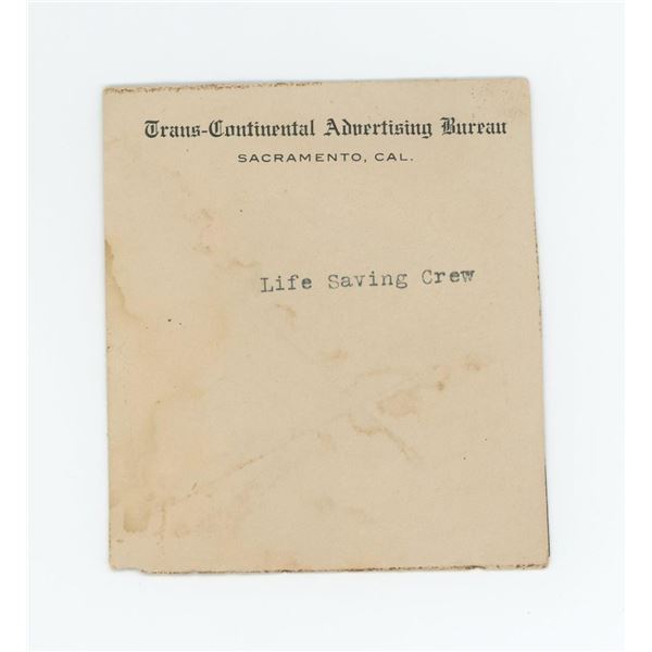 Rawhide Nevada Mining Rescue Team Photo Negative