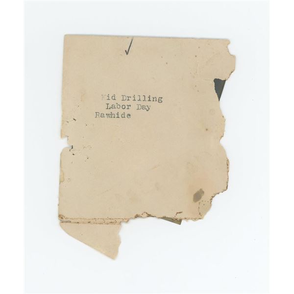 Rawhide Nevada Ghost Town Photo Negative