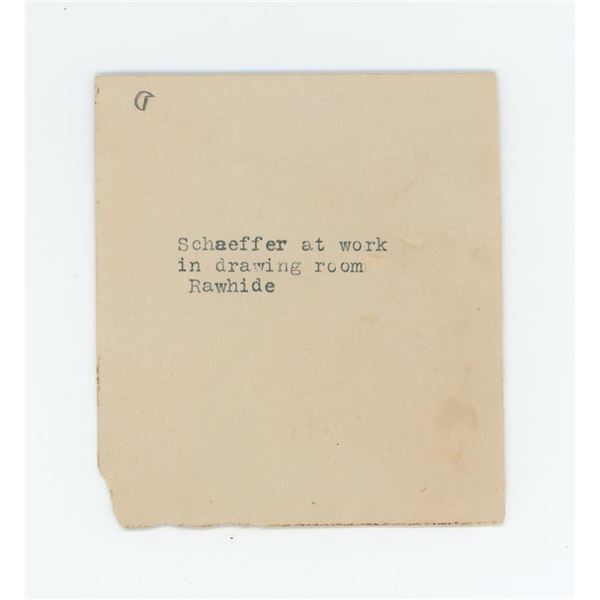 Rawhide Nevada Ghost Town Photo Negative