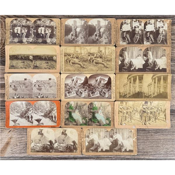 Group Of Antique Stereoviews