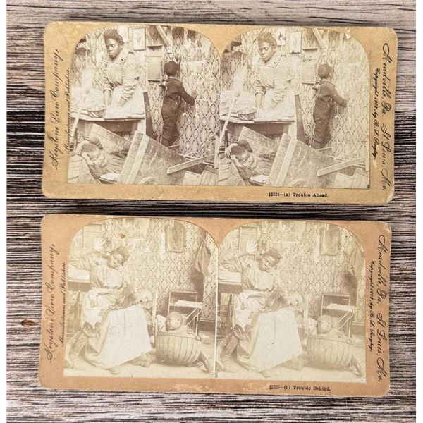 Antique African American Keystone Stereoviews