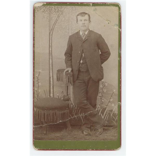 H.B. Calfee Yellowstone Park Montana CDV Photo