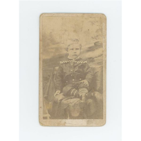 Kemp & Coleman Bodie California Child CDV Photo