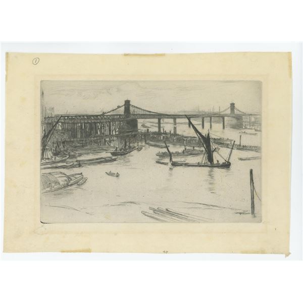 James Abbott McNeill Whistler Etching