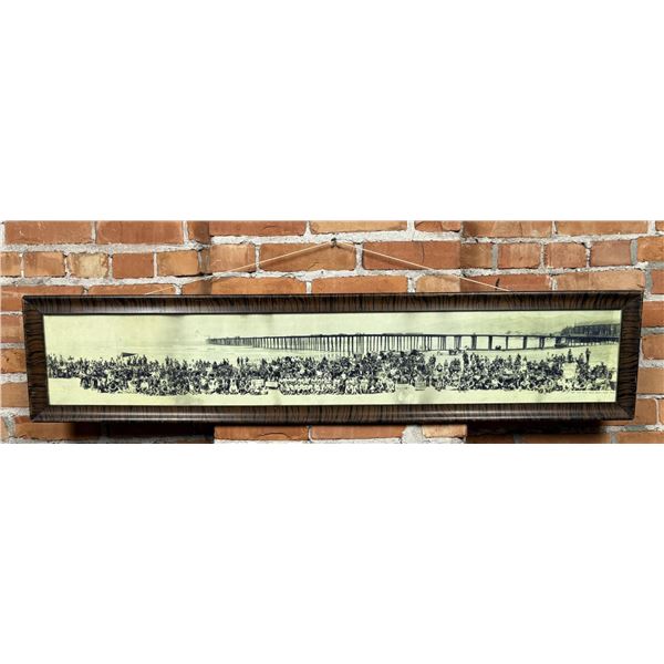 1924 WFM Motorcycle Rally Panorama Photo