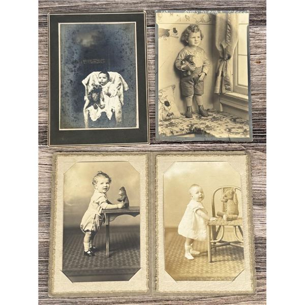 Kids with Steiff Bears Photos