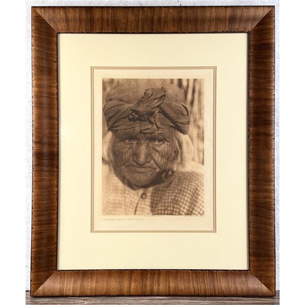 Edward Curtis A Diegueno Woman Photogravure