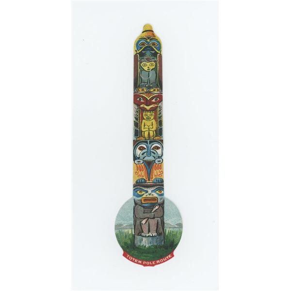 Pacific Coast Steamship Co Totem Pole Bookmark