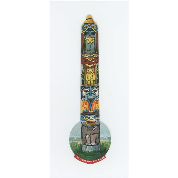 Pacific Coast Steamship Co Totem Pole Bookmark