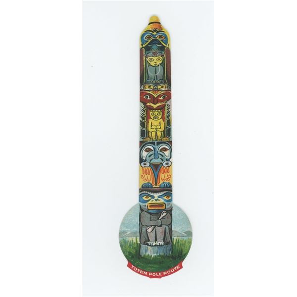 Pacific Coast Steamship Co Totem Pole Bookmark