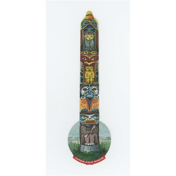 Pacific Coast Steamship Co Totem Pole Bookmark