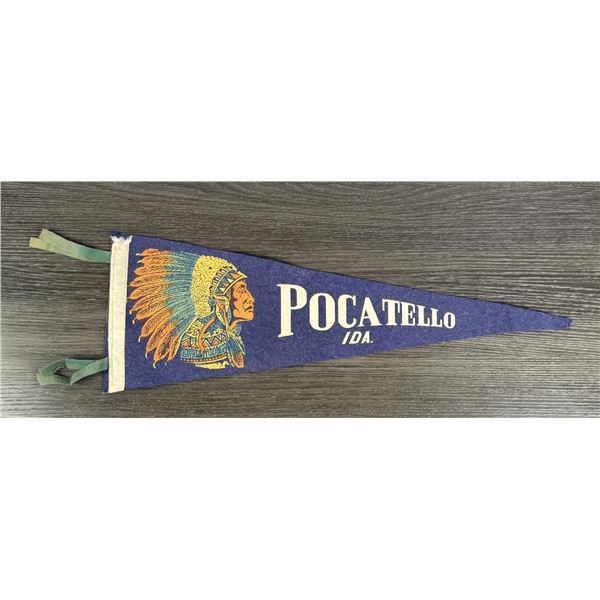 Pocatello Idaho Souvenir Pennant