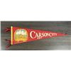 Image 1 : Carson City Nevada Souvenir Pennant