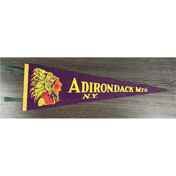 Adirondack Mountains New York Souvenir Pennant