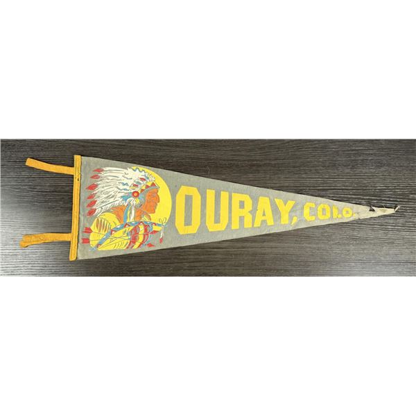 Ouray Colorado Souvenir Pennant