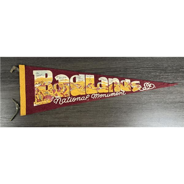 Badlands South Dakota Souvenir Pennant