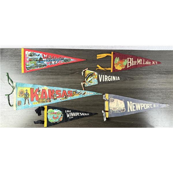 Antique Souvenir Pennants