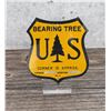 Image 1 : USFS US Forest Service Bearing Tree Sign